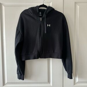 Women’s Under Armour Cropped Full-Zip Hoodie